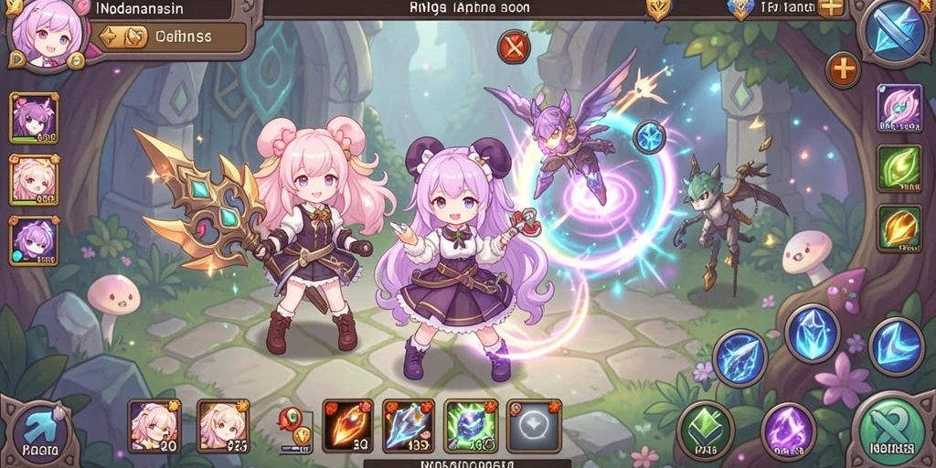 Gambar ini memperlihatkan karakter unik dalam game IDR89.