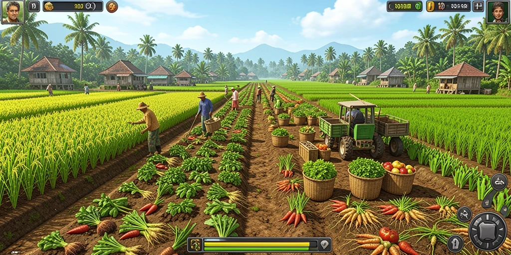 Screenshot mode permainan yang menantang.