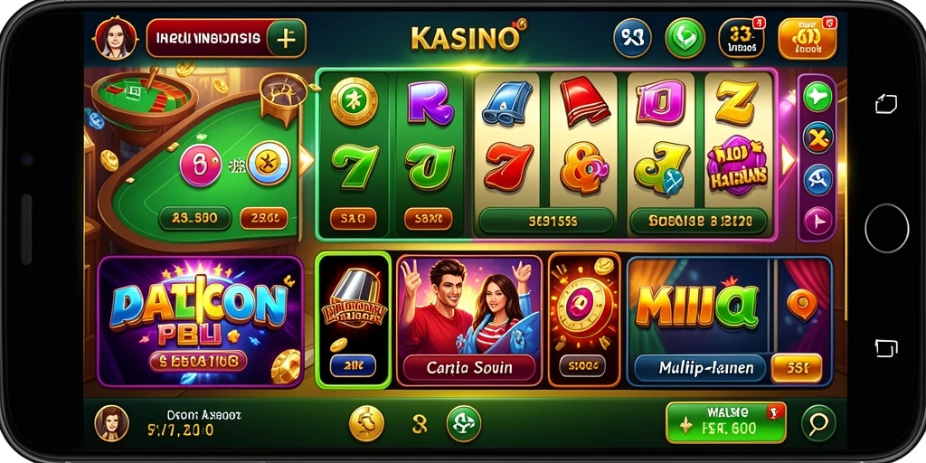 Fitur chat langsung untuk interaksi antar pemain.